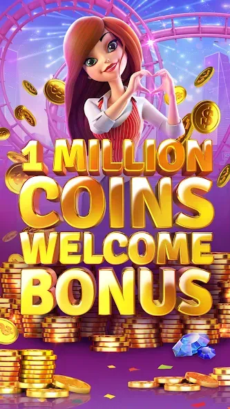 Slotomania™ Slots Casino Games мод на Андроид: Безлимитные монеты и бесплатные вращения — скриншот 2 Slotomania™ Slots Casino Games мод на Андроид: Безлимитные монеты и бесплатные вращения — скриншот 2