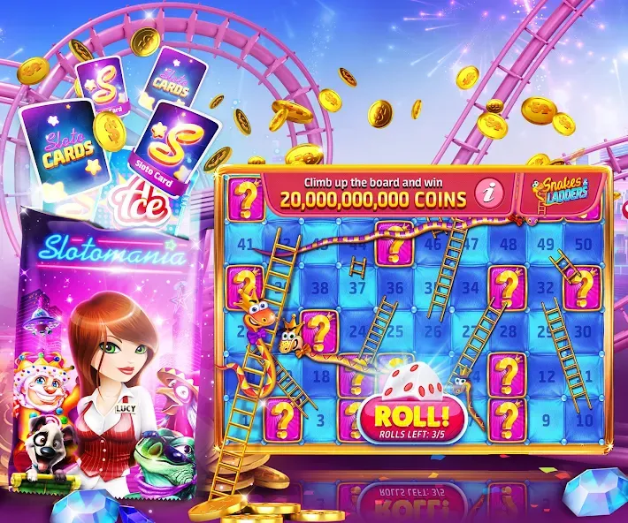 Slotomania™ Slots Casino Games мод на Андроид: Безлимитные монеты и бесплатные вращения — скриншот 5 Slotomania™ Slots Casino Games мод на Андроид: Безлимитные монеты и бесплатные вращения — скриншот 5