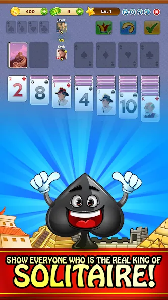 Solitaire Journey взломанный APK — Без рекламы и бесконечные подсказки — скриншот 4