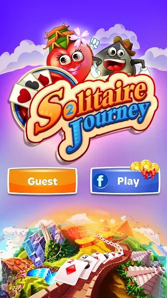 Solitaire Journey взломанный APK — Без рекламы и бесконечные подсказки — скриншот 5
