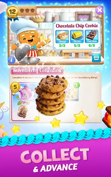 Cookie Jam Blast™ Match 3 Game на телефон — скачать мод: Безлимитные жизни и усилители — скриншот 4 Cookie Jam Blast™ Match 3 Game на телефон — скачать мод: Безлимитные жизни и усилители — скриншот 4