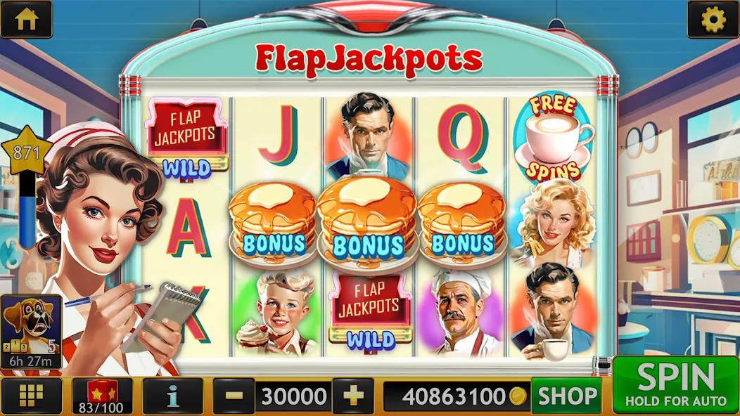 Скачать Vegas Slots Galaxy бесплатно — Безлимитные монеты и бонусы — скриншот 3