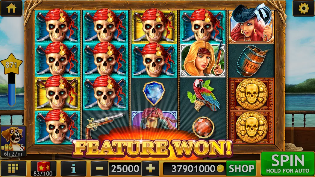 Скачать Vegas Slots Galaxy бесплатно — Безлимитные монеты и бонусы — скриншот 5