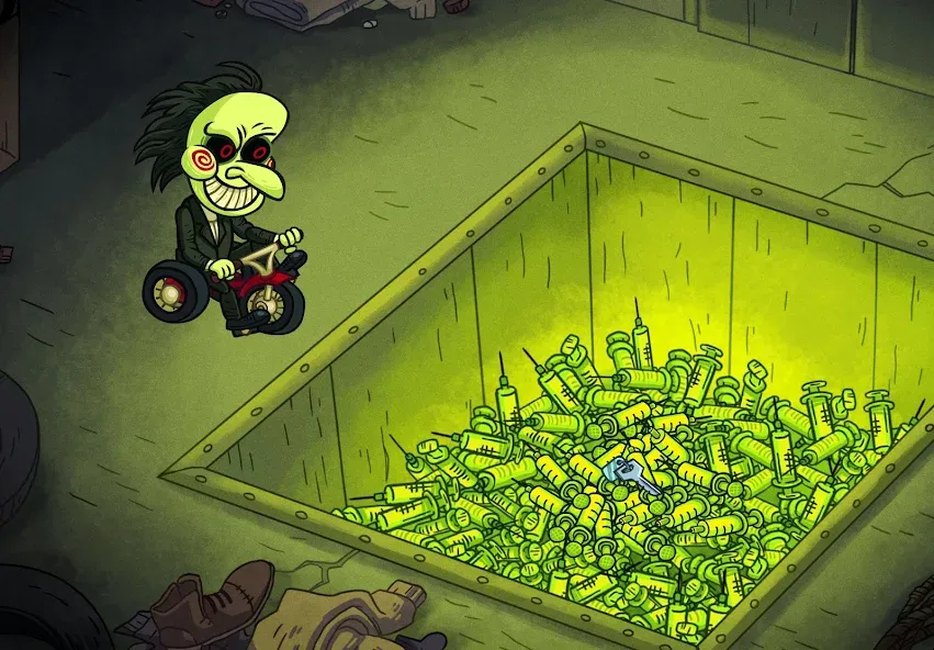 Troll Face Quest: Horror MOD APK скачать на Андроид — Безлимитные подсказки и открыты все уровни — скриншот 3 Troll Face Quest: Horror MOD APK скачать на Андроид — Безлимитные подсказки и открыты все уровни — скриншот 3
