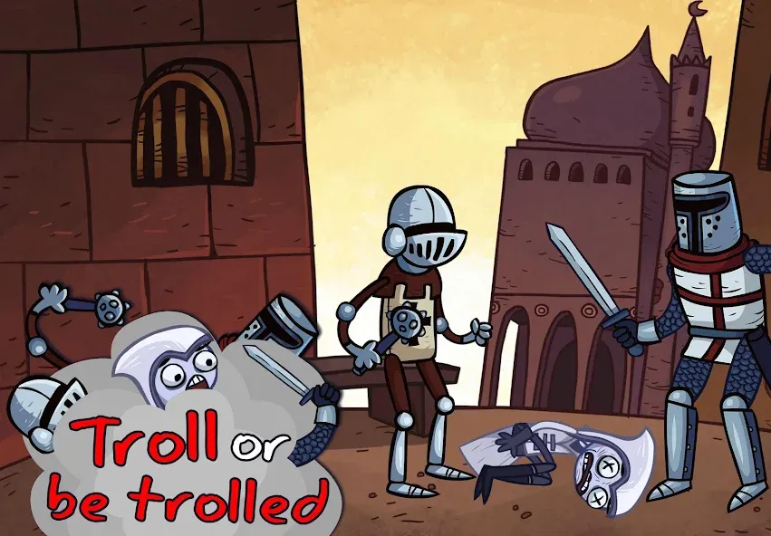Troll Face Quest: Video Games мод на Андроид: Открыты все уровни и подсказки — скриншот 3