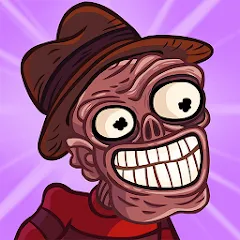 Troll Face Quest: Horror 2 бесплатно на Андроид — мод: Безлимитные подсказки и открыты все уровни