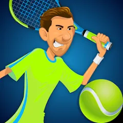 Stick Tennis — последняя версия с модом (Безлимитные деньги и все ракетки)