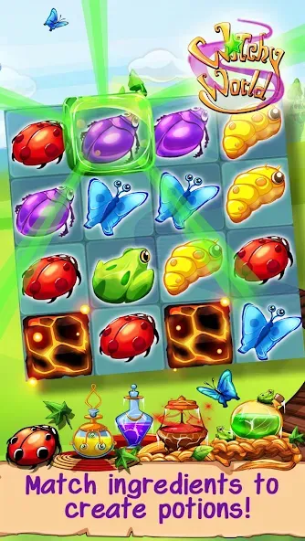 Witchy World мод на Андроид: Много ресурсов и магии — скриншот 2 Witchy World мод на Андроид: Много ресурсов и магии — скриншот 2