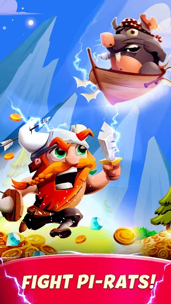 Lucky Buddies — Много монет и бонусов, скачать мод APK — скриншот 5