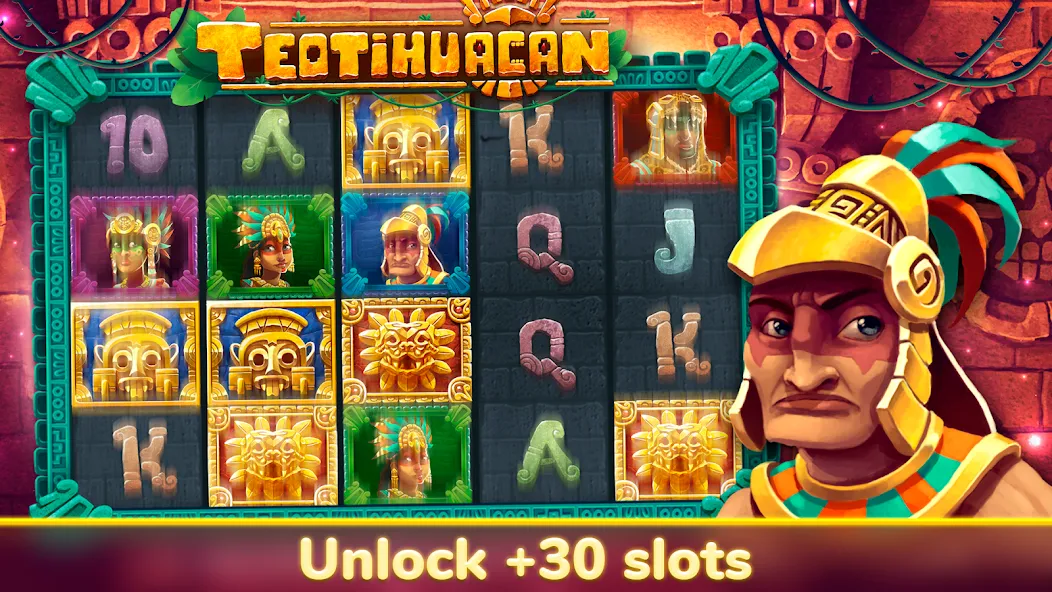 Akamon Slots - Casino Videoslo бесплатно на Андроид — мод: Безлимитные монеты и бонусы — скриншот 4 Akamon Slots - Casino Videoslo бесплатно на Андроид — мод: Безлимитные монеты и бонусы — скриншот 4