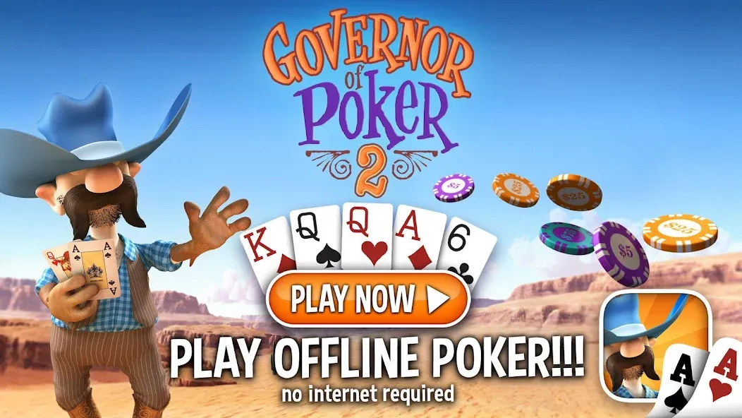Governor of Poker 2 - Offline взлом на Андроид — Безлимитные деньги и все турниры — скриншот 1 Governor of Poker 2 - Offline взлом на Андроид — Безлимитные деньги и все турниры — скриншот 1