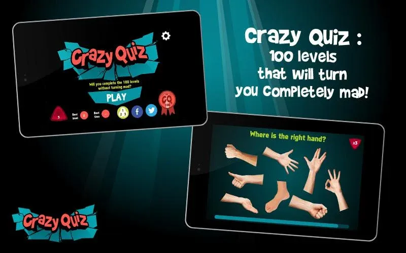 Скачать Crazy Quiz мод — Безлимитные подсказки и открыты все категории — скриншот 5