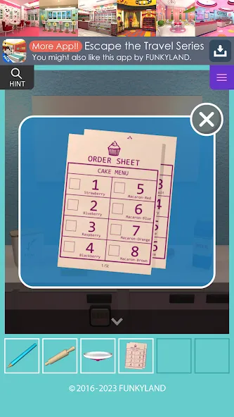 Escape the Sweet Shop Series взломанный APK — Открыты все уровни и подсказки — скриншот 5