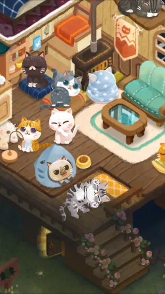 Скачать мод Secret Cat Forest — Много монет и редких котов — скриншот 2