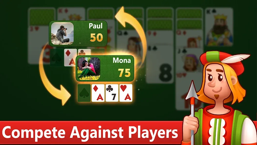 Скачать взлом Klondike Solitaire card game — Без рекламы и безлимитные подсказки — скриншот 5 Скачать взлом Klondike Solitaire card game — Без рекламы и безлимитные подсказки — скриншот 5