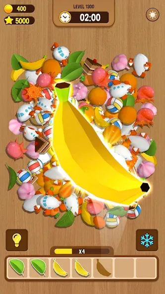 Скачать Match Triple 3D: Matching Tile Mod APK — Безлимитные монеты и подсказки — скриншот 2