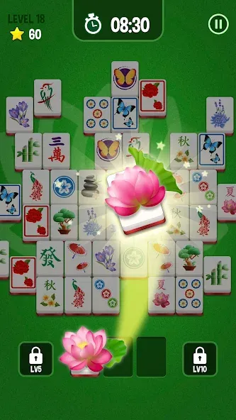 Mahjong 3D Matching Puzzle взлом APK — Без рекламы и подсказки без ограничений — скриншот 2 Mahjong 3D Matching Puzzle взлом APK — Без рекламы и подсказки без ограничений — скриншот 2