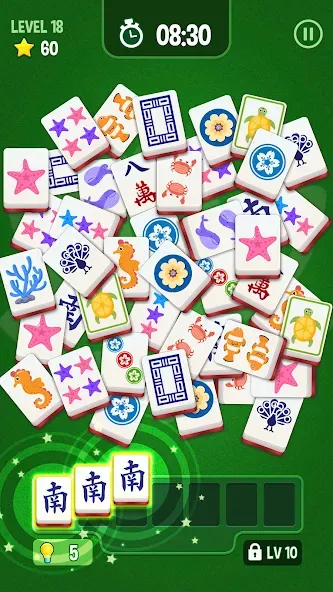 Скачать мод Mahjong Triple 3D -Tile Match — Безлимитные подсказки и бустеры — скриншот 4 Скачать мод Mahjong Triple 3D -Tile Match — Безлимитные подсказки и бустеры — скриншот 4