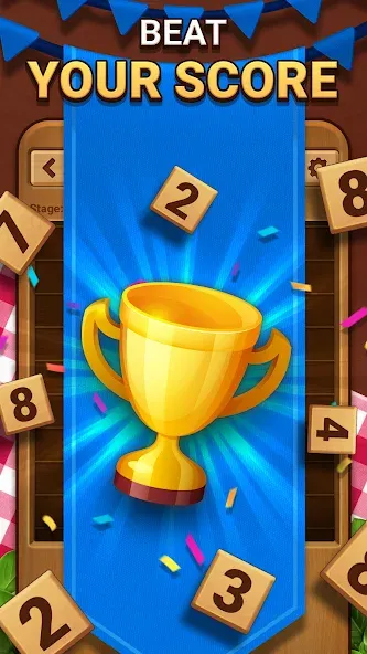 Скачать взлом Woodber - Classic Number Game — Без рекламы и подсказки доступны — скриншот 4 Скачать взлом Woodber - Classic Number Game — Без рекламы и подсказки доступны — скриншот 4