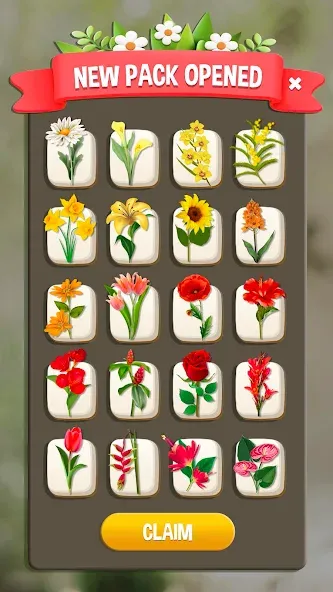Zen Blossom на телефон — скачать мод: Бесконечные подсказки и бустеры — скриншот 5 Zen Blossom на телефон — скачать мод: Бесконечные подсказки и бустеры — скриншот 5