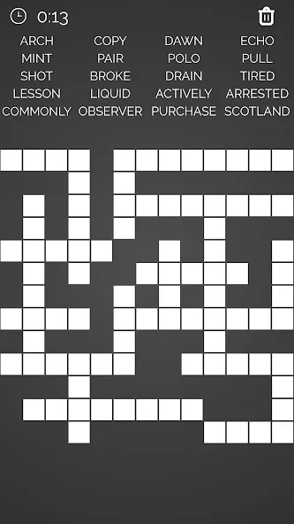Crossword : Word Fill взлом на Андроид — Безлимитные подсказки и открыты все уровни — скриншот 3 Crossword : Word Fill взлом на Андроид — Безлимитные подсказки и открыты все уровни — скриншот 3