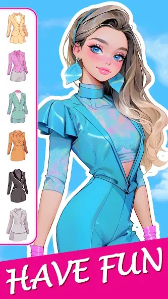 Doll Makeover: dress up games MOD APK: Безлимитные монеты и все наряды — скриншот 5
