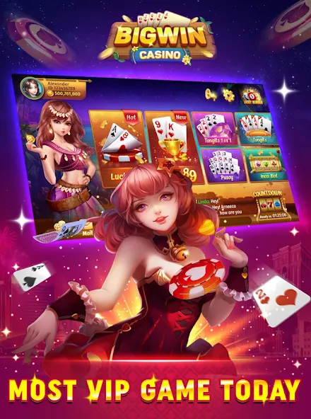 Bigwin - Slot Casino Online взлом APK — Безлимитные монеты и бесплатные вращения — скриншот 2 Bigwin - Slot Casino Online взлом APK — Безлимитные монеты и бесплатные вращения — скриншот 2