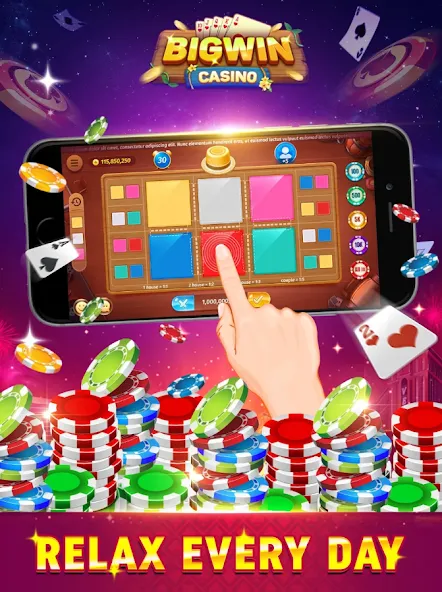 Bigwin - Slot Casino Online взлом APK — Безлимитные монеты и бесплатные вращения — скриншот 4 Bigwin - Slot Casino Online взлом APK — Безлимитные монеты и бесплатные вращения — скриншот 4