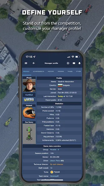 GPRO - Classic racing manager — Безлимитные деньги и ресурсы, скачать мод APK — скриншот 2