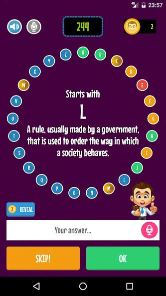Alphabet Game бесплатно на Андроид — мод: Открыты все буквы и уровни — скриншот 2