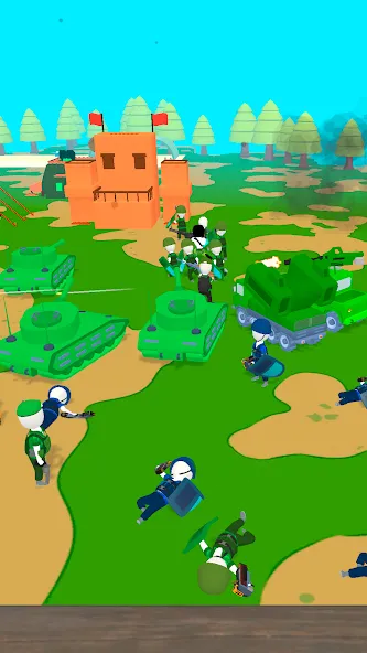 Скачать Island Warfare 3D: Guns' Land последней версии — Безлимитные деньги и оружие — скриншот 3 Скачать Island Warfare 3D: Guns' Land последней версии — Безлимитные деньги и оружие — скриншот 3