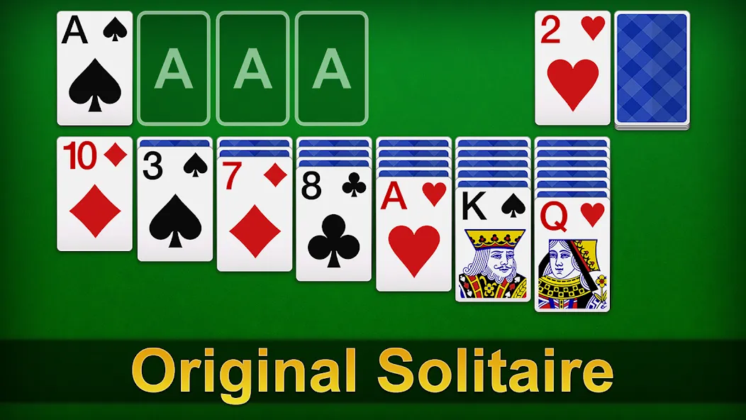 Solitaire - Classic Card Games мод на Андроид: Без рекламы и без ограничений — скриншот 1 Solitaire - Classic Card Games мод на Андроид: Без рекламы и без ограничений — скриншот 1