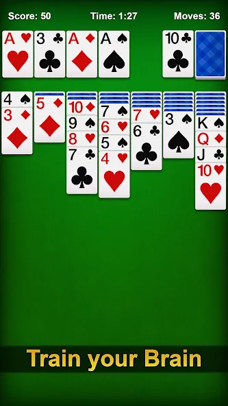 Solitaire - Classic Card Games мод на Андроид: Без рекламы и без ограничений — скриншот 5 Solitaire - Classic Card Games мод на Андроид: Без рекламы и без ограничений — скриншот 5