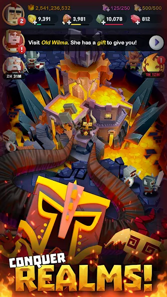 Kingdoms of HF - Dragon War взлом на Андроид — Безлимитные ресурсы и сильная армия — скриншот 4 Kingdoms of HF - Dragon War взлом на Андроид — Безлимитные ресурсы и сильная армия — скриншот 4