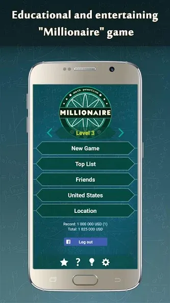 Math Game 2023 взломанный APK — Безлимитные подсказки и быстрый прогресс — скриншот 1 Math Game 2023 взломанный APK — Безлимитные подсказки и быстрый прогресс — скриншот 1