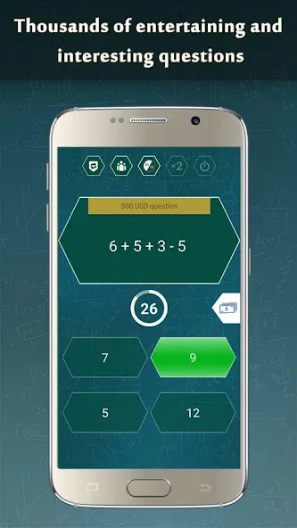 Math Game 2023 взломанный APK — Безлимитные подсказки и быстрый прогресс — скриншот 2 Math Game 2023 взломанный APK — Безлимитные подсказки и быстрый прогресс — скриншот 2