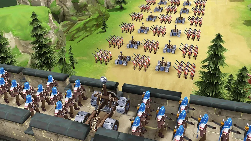 Мод Kingdom Clash - Strategy Game — Безлимитные ресурсы и усиленная армия, скачать APK — скриншот 4 Мод Kingdom Clash - Strategy Game — Безлимитные ресурсы и усиленная армия, скачать APK — скриншот 4