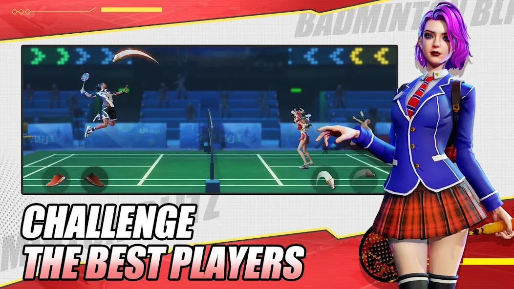 Badminton Blitz - PVP online взлом APK — Безлимитные монеты и энергия — скриншот 5