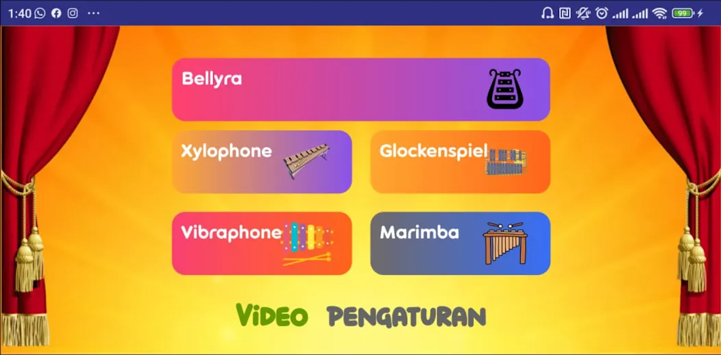 Virtual Marching Bells взлом APK — Безлимитные звонки и открытые мелодии — скриншот 1