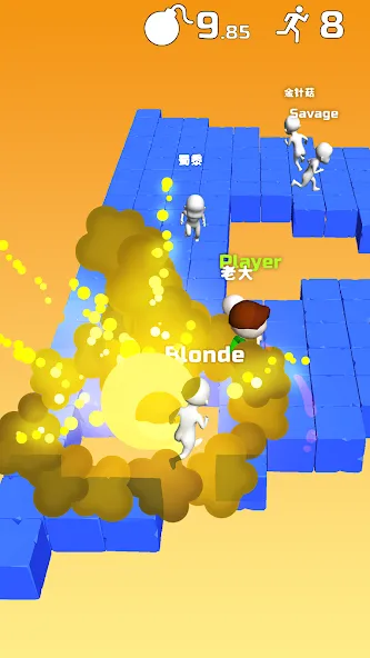 Do Not Boom .io - Tag io game бесплатно на Андроид — мод: Взрывная игра в жанре io без ограничений — скриншот 2