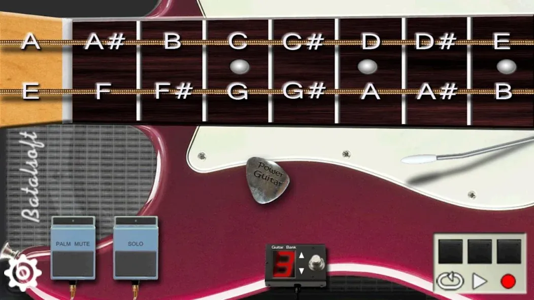 Power guitar HD — взломанная версия, Улучшенная графика и без рекламы — скриншот 1 Power guitar HD — взломанная версия, Улучшенная графика и без рекламы — скриншот 1