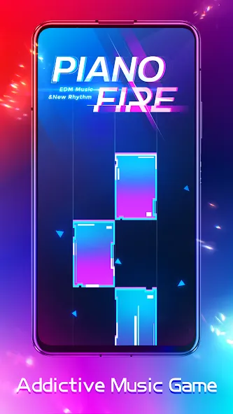 Скачать Piano Fire: Edm Music & Piano бесплатно — Безлимитные деньги и все песни открыты — скриншот 1 Скачать Piano Fire: Edm Music & Piano бесплатно — Безлимитные деньги и все песни открыты — скриншот 1