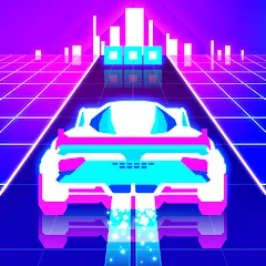 Скачать взлом Music Racing GT: EDM & Cars — Много денег и все машины