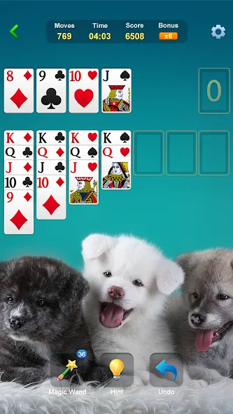 Solitaire - Classic Card Games — скачать мод: Без рекламы и безлимитные подсказки — скриншот 4 Solitaire - Classic Card Games — скачать мод: Без рекламы и безлимитные подсказки — скриншот 4