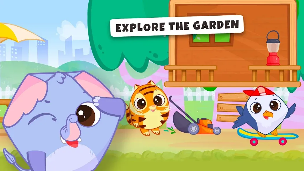 Мод Bibi Home Games for Babies — Открыты все игры и уровни, скачать APK — скриншот 5