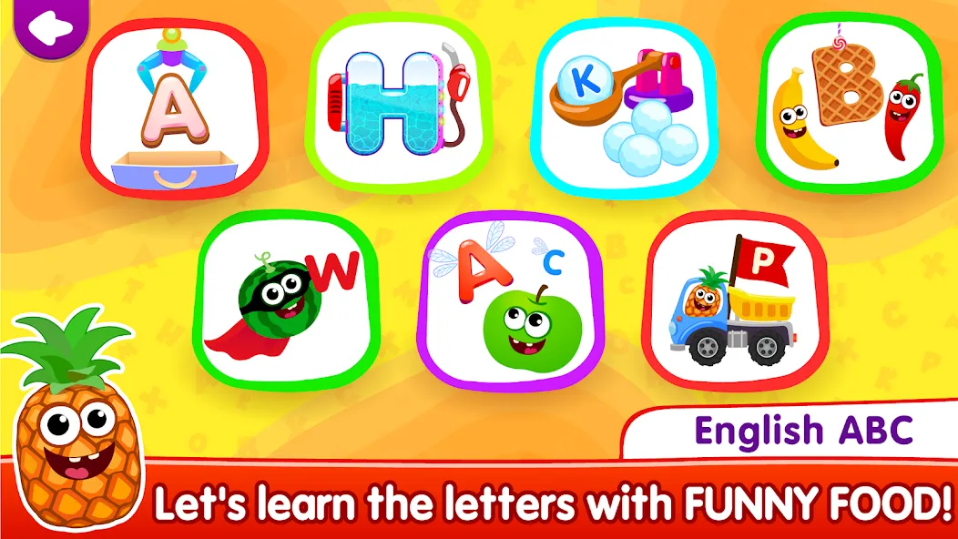 ABC kids! Alphabet learning! взлом APK — Все буквы и задания открыты — скриншот 1 ABC kids! Alphabet learning! взлом APK — Все буквы и задания открыты — скриншот 1