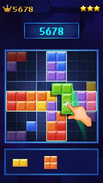 Brick 99 Sudoku Block Puzzle — взломанная версия, Безлимитные подсказки и ходы — скриншот 1