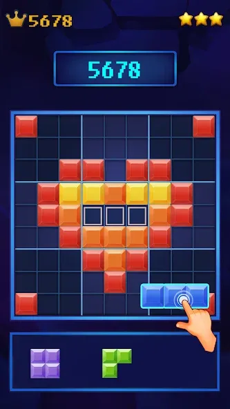Brick 99 Sudoku Block Puzzle — взломанная версия, Безлимитные подсказки и ходы — скриншот 5