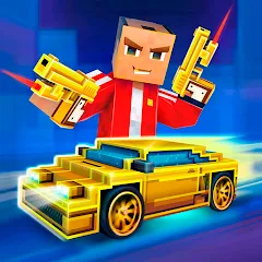 Block City Wars: Pixel Shooter MOD APK скачать на Андроид — Безлимитные деньги и оружие