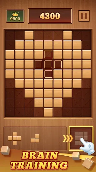Скачать взлом Wood Block 99 - Sudoku Puzzle — Безлимитные ходы и подсказки — скриншот 2 Скачать взлом Wood Block 99 - Sudoku Puzzle — Безлимитные ходы и подсказки — скриншот 2